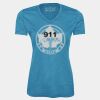 Pro Team Heather Proformance V-Neck Ladies' Tee Thumbnail