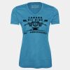 Pro Team Heather Proformance V-Neck Ladies' Tee Thumbnail