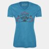 Pro Team Heather Proformance V-Neck Ladies' Tee Thumbnail