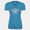 Pro Team Heather Proformance V-Neck Ladies' Tee Thumbnail