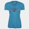 Pro Team Heather Proformance V-Neck Ladies' Tee Thumbnail
